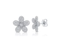 Pendientes Gianni Carità Mujer in Oro blanco Diamante FO1194/OB